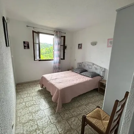 Avec Balcon A Marignana, 30 M², 4 Pers. 아파트