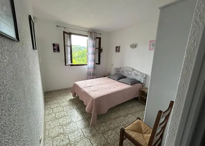 Avec Balcon A Marignana, 30 M², 4 Pers. 아파트