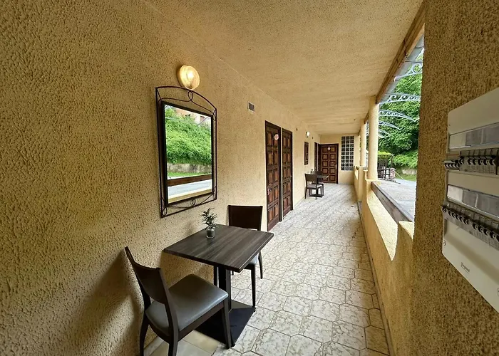 Avec Balcon A Marignana, 30 M², 4 Pers. 아파트 Marignana